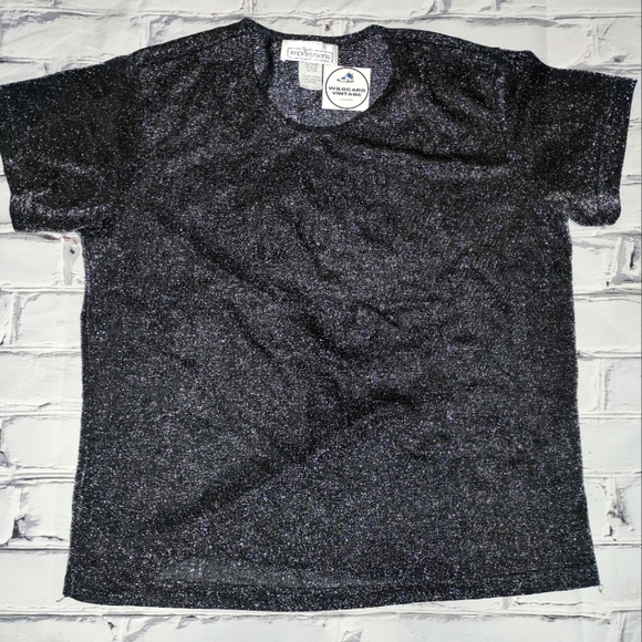 Metallic Glitter shirt size Large - Picture 1 of 3